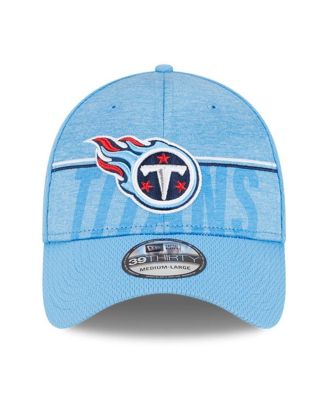 Men's Light Blue Tennessee Titans 2023 NFL Training Camp 39THIRTY Flex Fit Hat