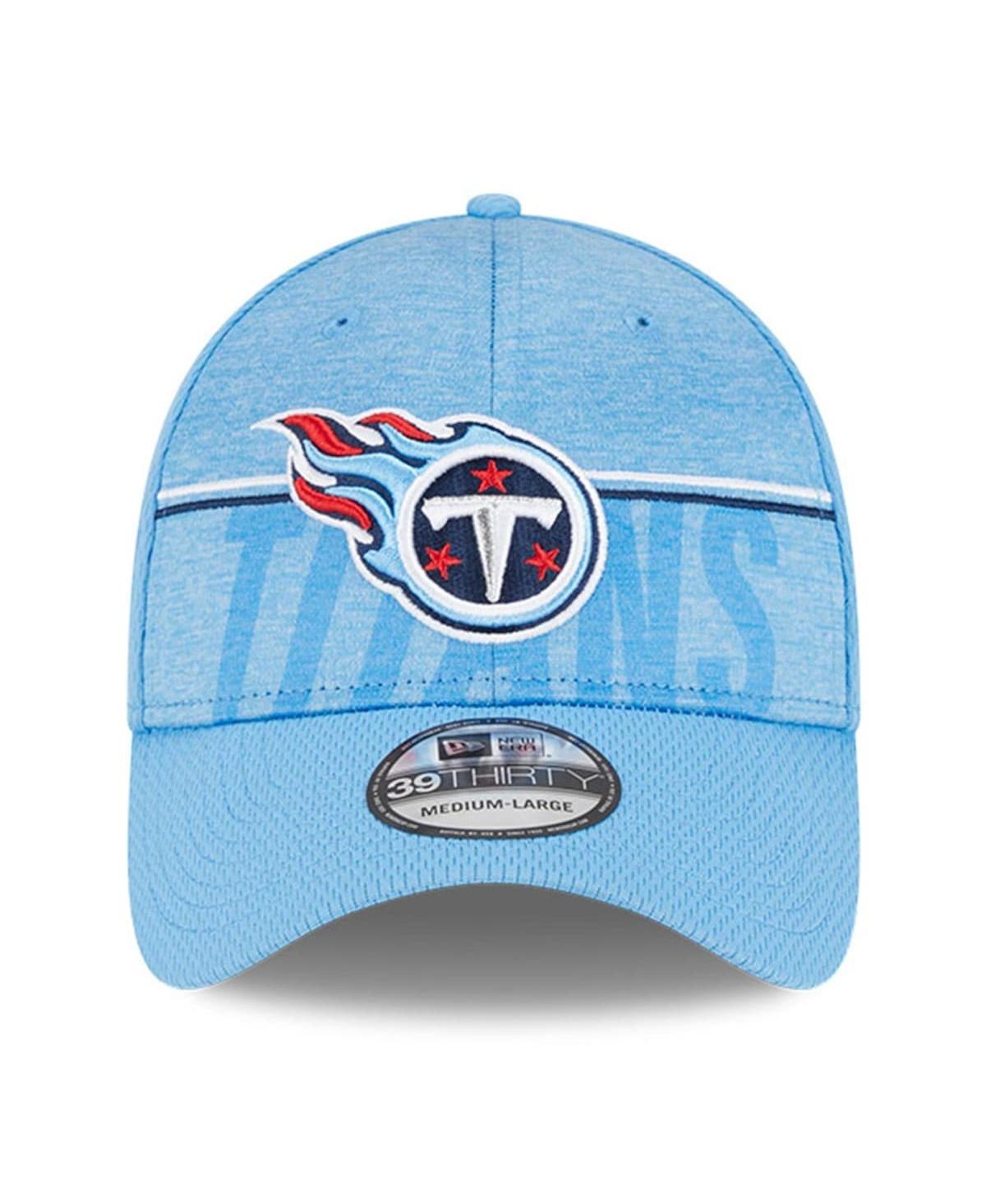 Men's New EraTennessee Titans 2023 Nfl Training Camp 39THIRTY Flex Fit Hat - Light Blue