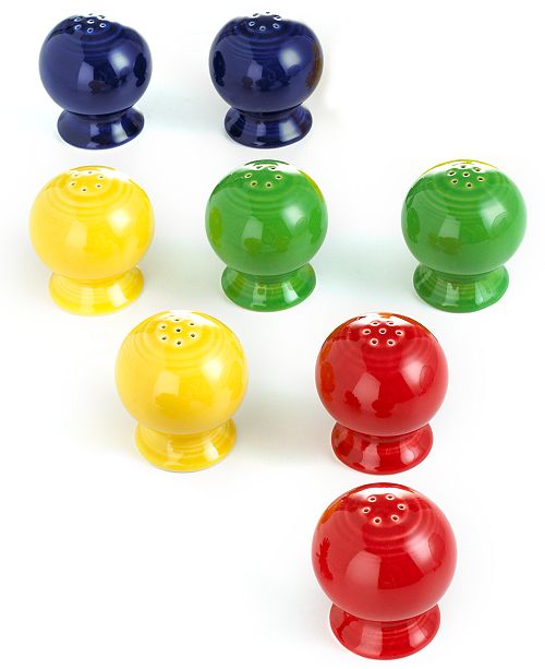 Fiesta Salt and Pepper Shakers Set Dinnerware Dining & Entertaining