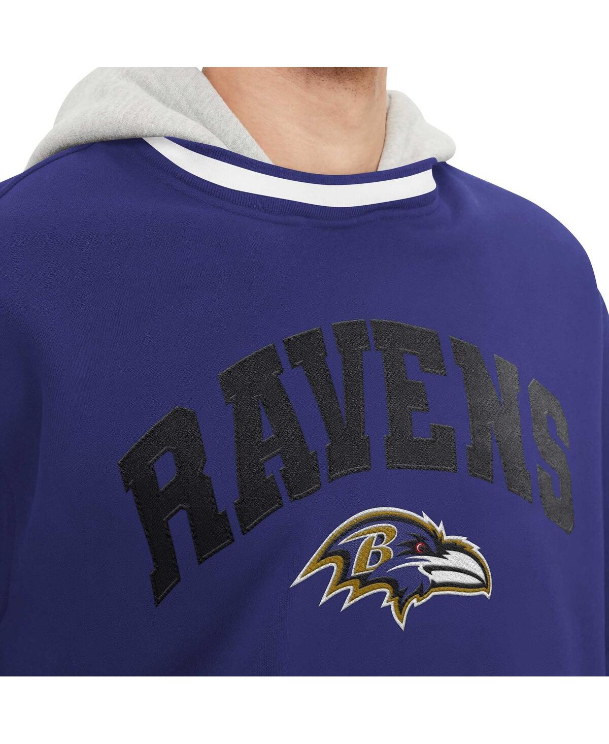 Shop Tommy Hilfiger Men's  Purple Baltimore Ravens Ivan Fashion Pullover Hoodie