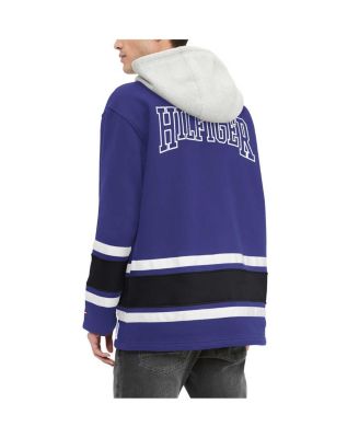 Men's Purple Baltimore Ravens Ivan Fashion Pullover Hoodie