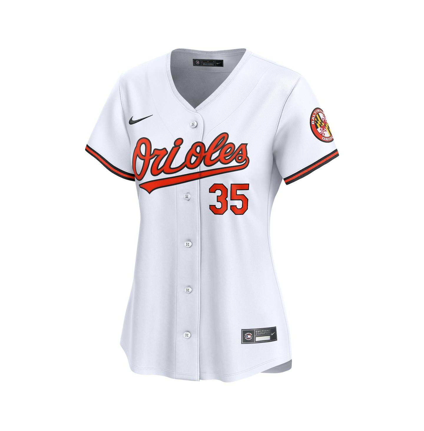 Женский топ Nike Adley Rutschman White Baltimore Orioles Home Limited Player Jersey — фото 2