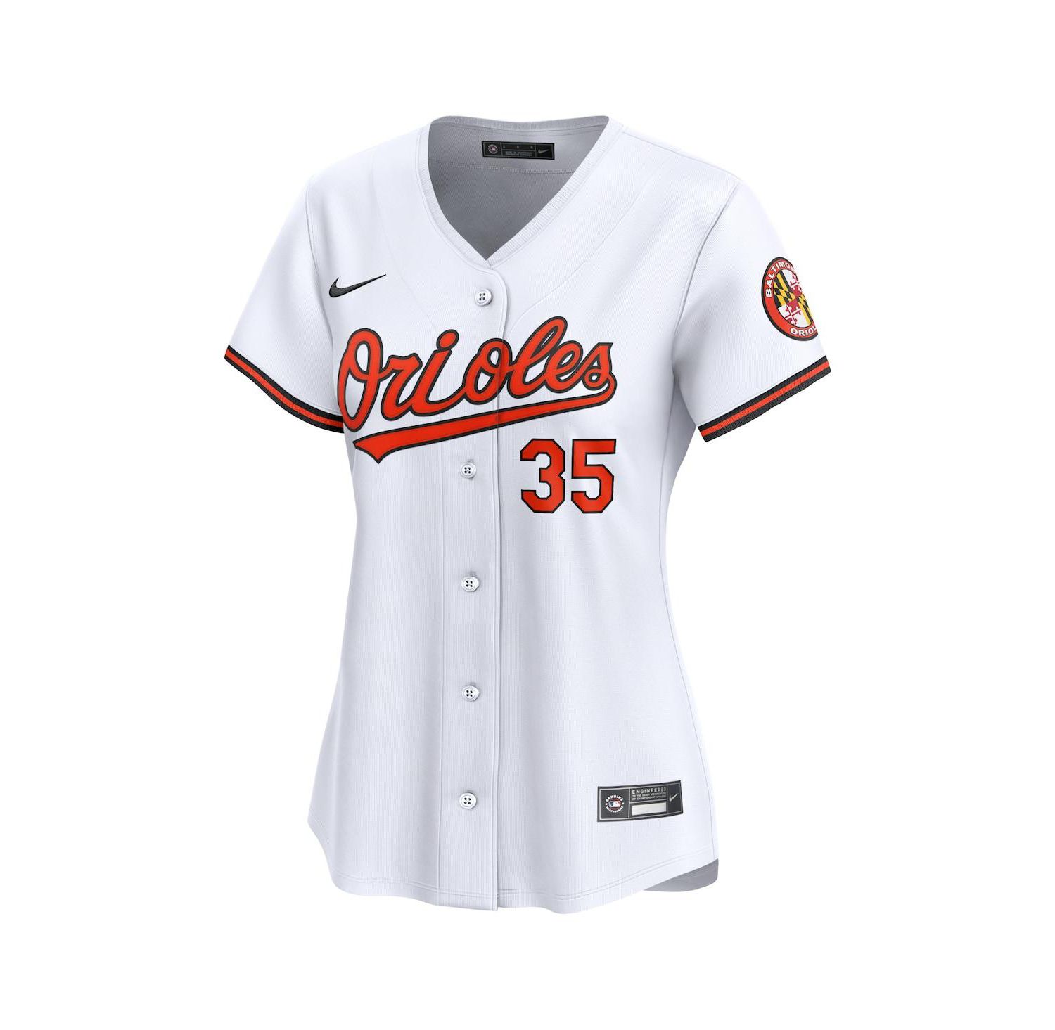Women's Adley Rutschman White Baltimore Orioles Home Limited Player Jersey