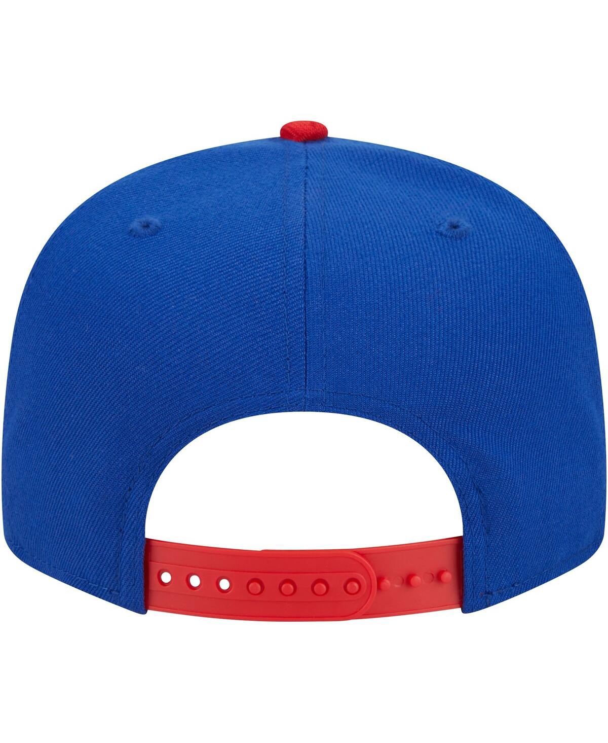 Shop New Era Men's  Royal, Red Buffalo Bills City Originals 9fifty Snapback Hat In Royal,red