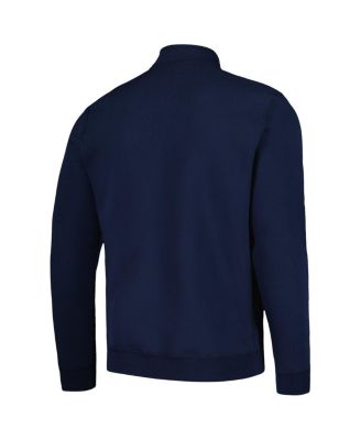Men's Navy Pennsylvania Quakers Tortugas Quarter-Zip Sweatshirt