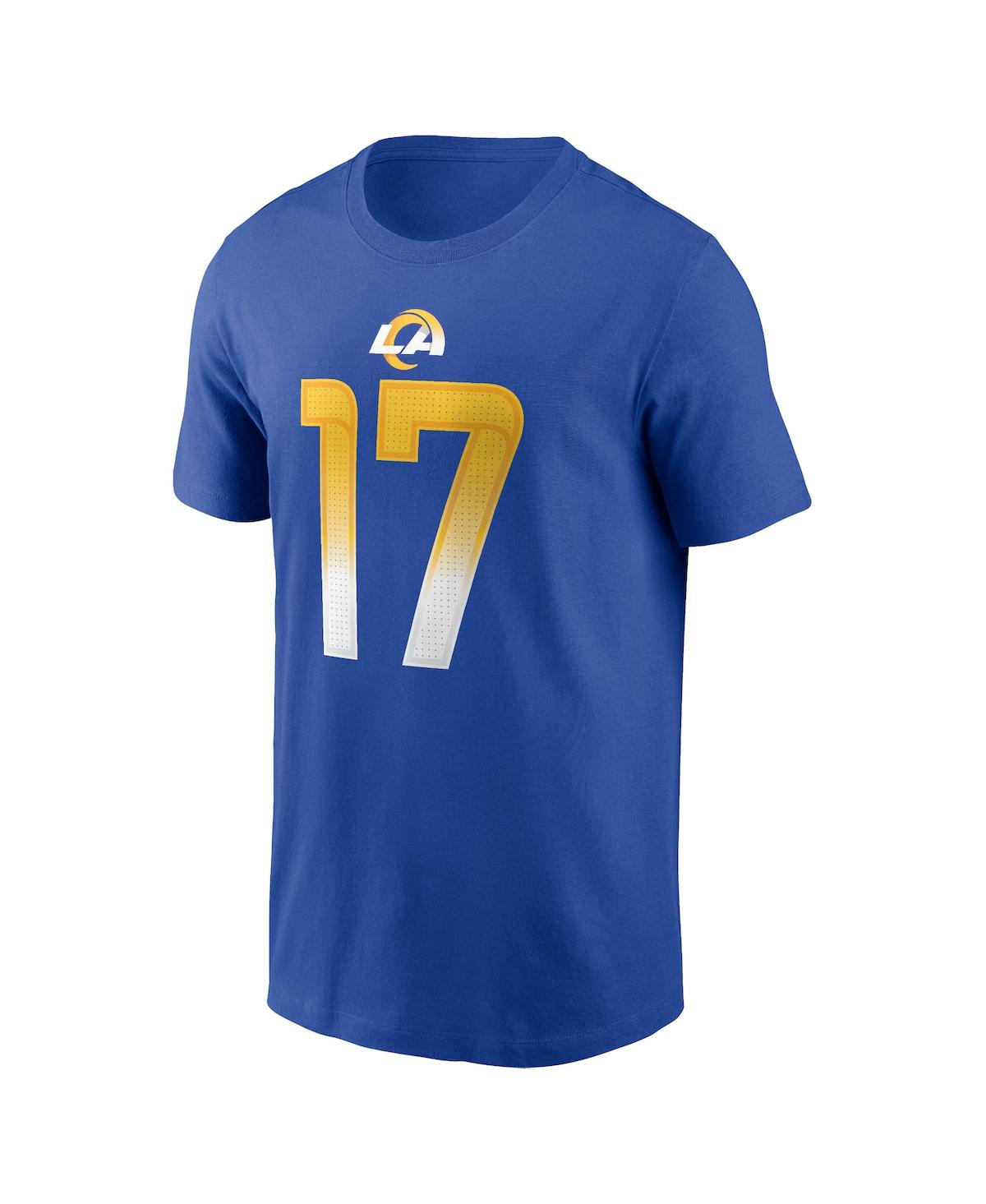 Men's Nike Puka NacuaLos Angeles Rams Player Name and Number T-shirt - Royal