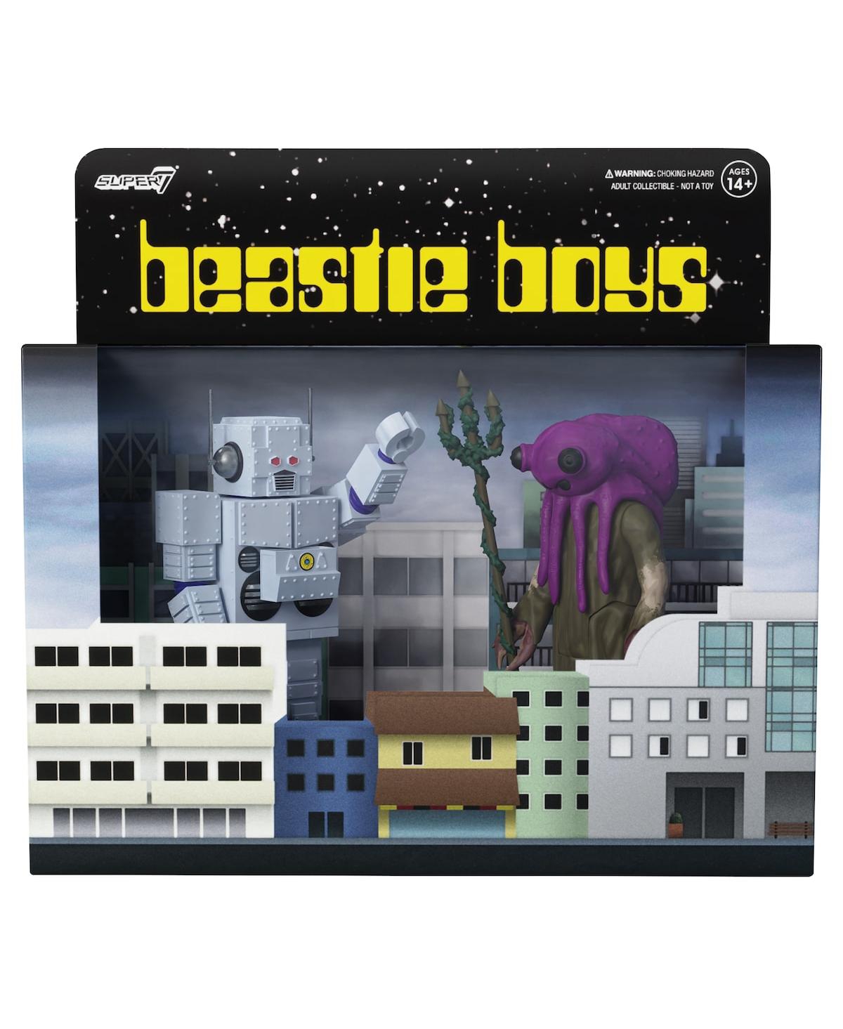 Shop Super 7 Beastie Boys Intergalactic Two-pack Reaction Figures In Multi