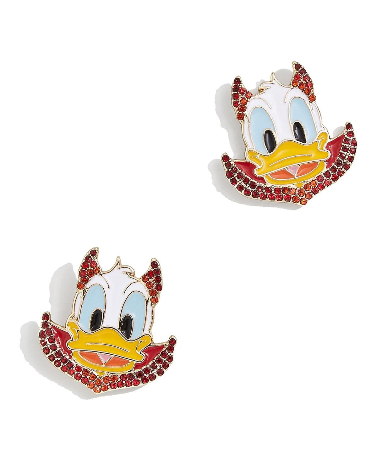 Shop Baublebar Women's  Donald Duck Devil Earrings In Gold-tone