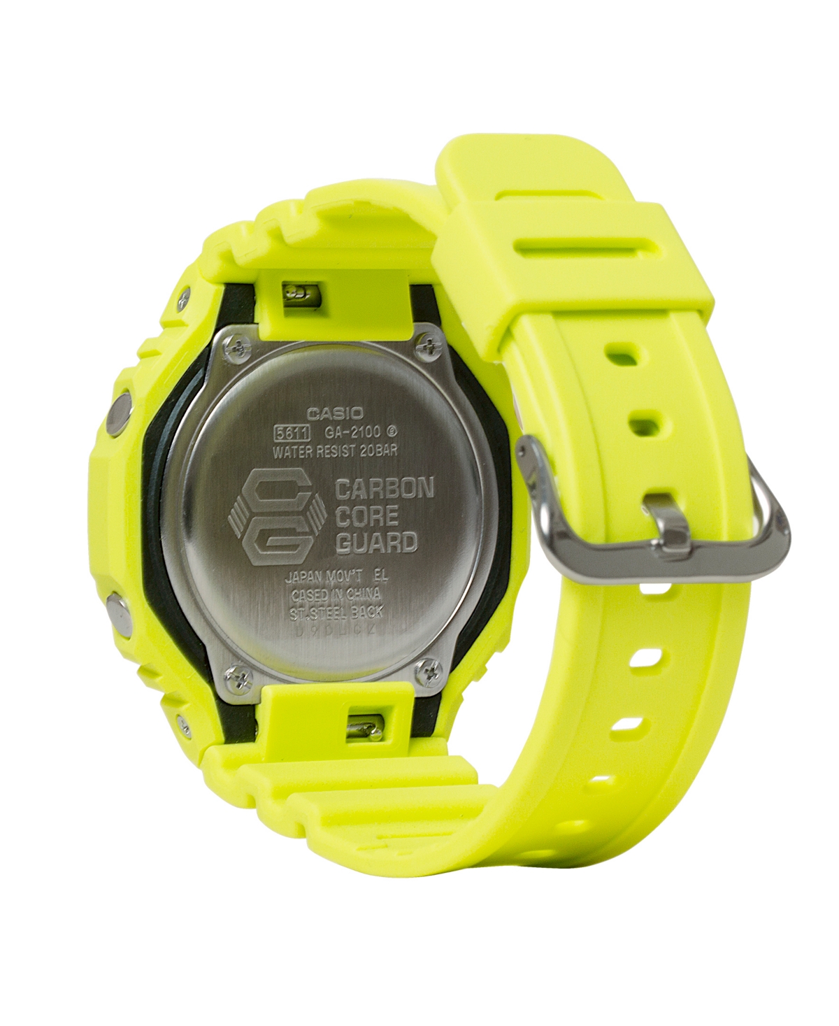 Shop G-shock Men's Analog Digital Yellow Resin Watch, 45.4mm, Ga2100-9a9