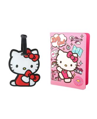Sanrio Passport Holder and Luggage Tag Set, Travel Gift Accessories
