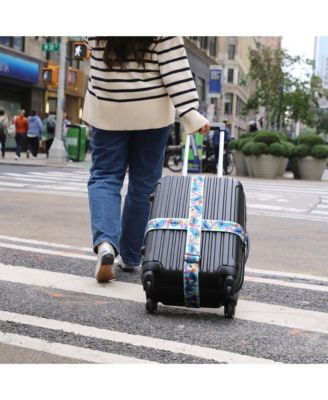 Stitch Luggage Strap 2-Piece Set Officially Licensed, Adjustable Luggage Straps from 30'' to 72''