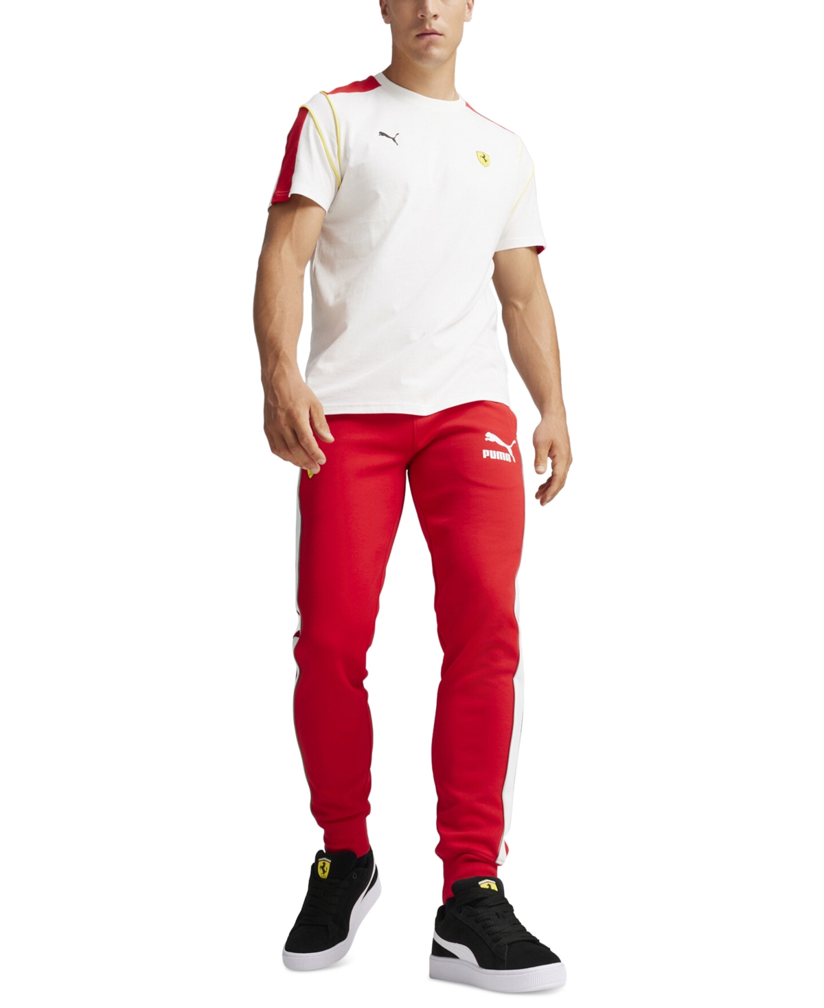 Puma Men's Ferrari Race Iconic T7 Track Pants