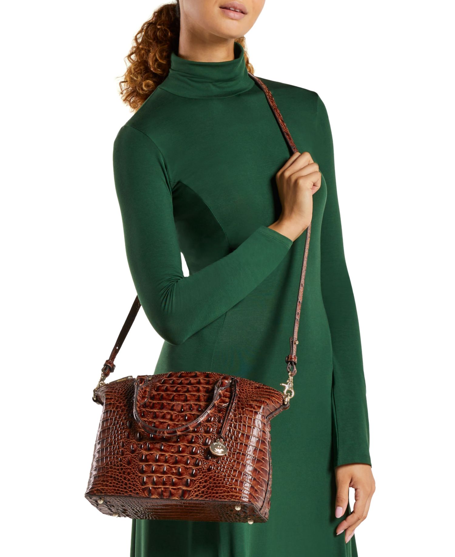 Duxbury Melbourne Medium Leather Satchel Bag