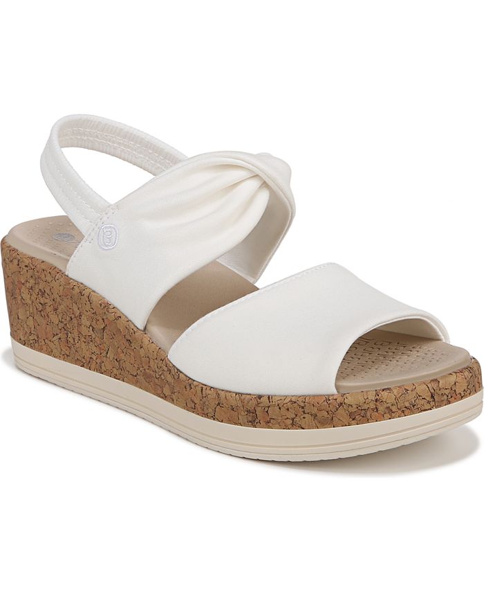 Bzees Remix Washable Wedge Sandals Macy s