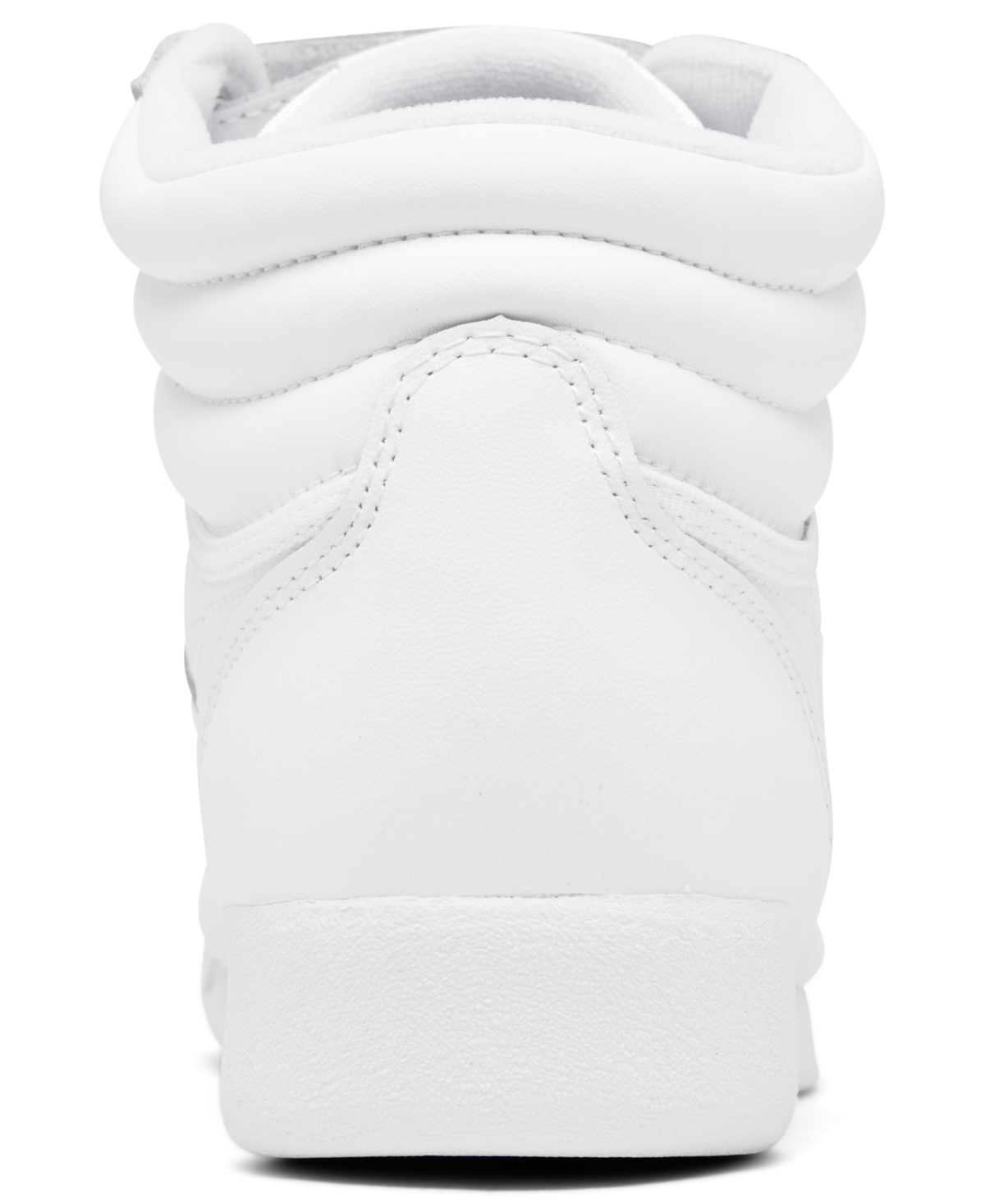 Shop Reebok Women's Freestyle High Top Casual Sneakers From Finish Line In White