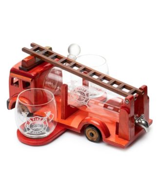 Firetruck Decanter, Set of 3