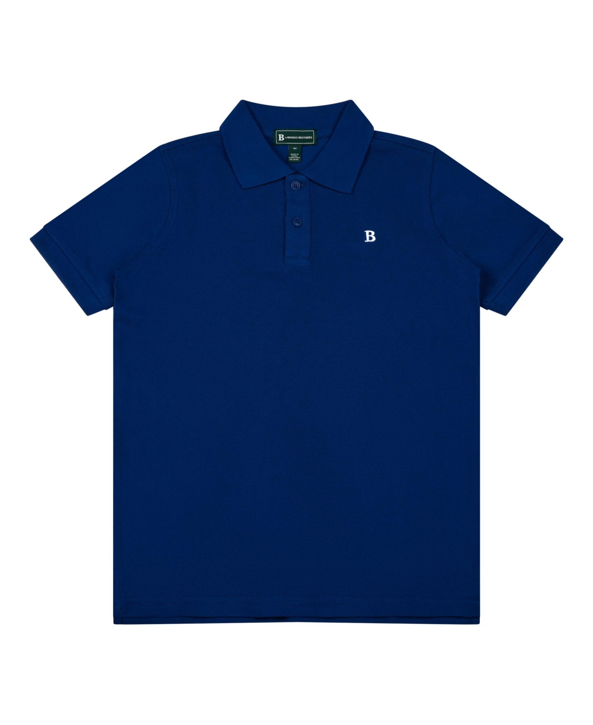 Brooks Brothers Kids' Big Boys Short Sleeve Pique Polo Shirt In Royal Blue