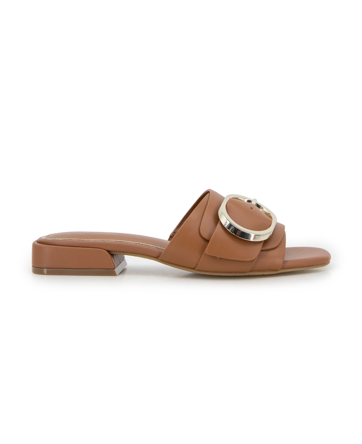 Shop Kenneth Cole New York Women's Ingrid Block Heel Sandals In Cognac