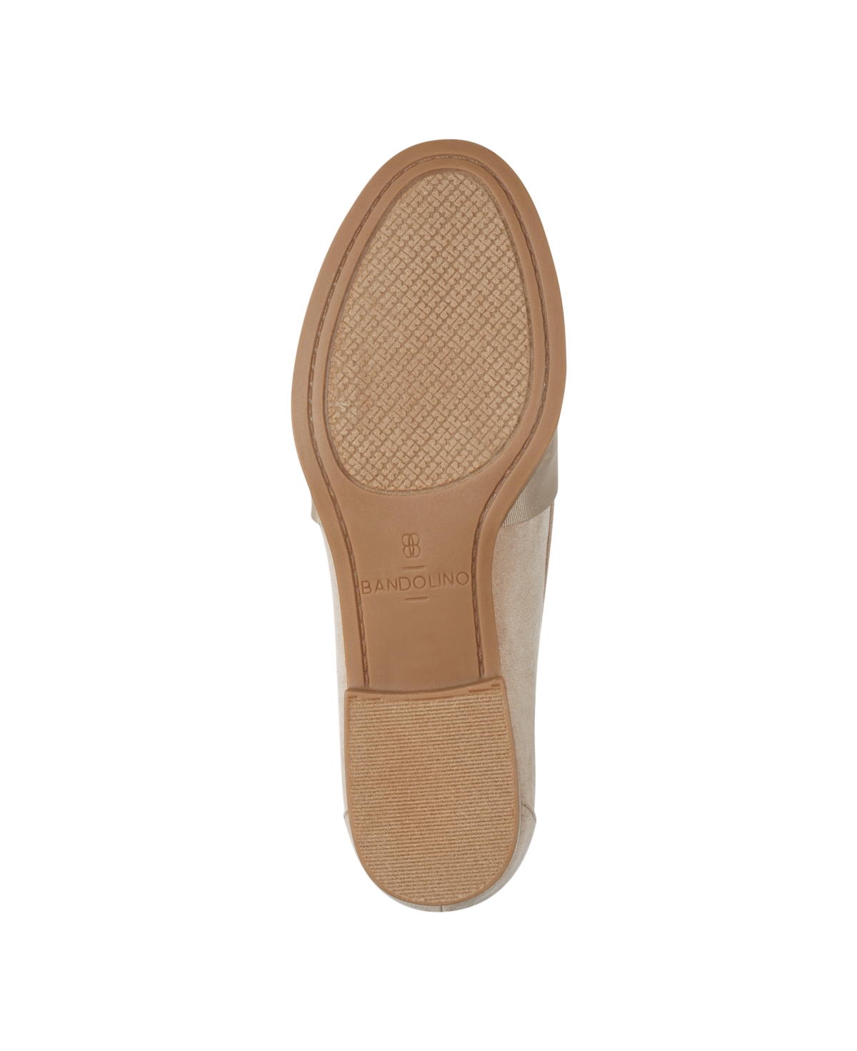 Bandolino Women's Lindio Bow Detail Slip On Loafers - Medium Natural- Textile