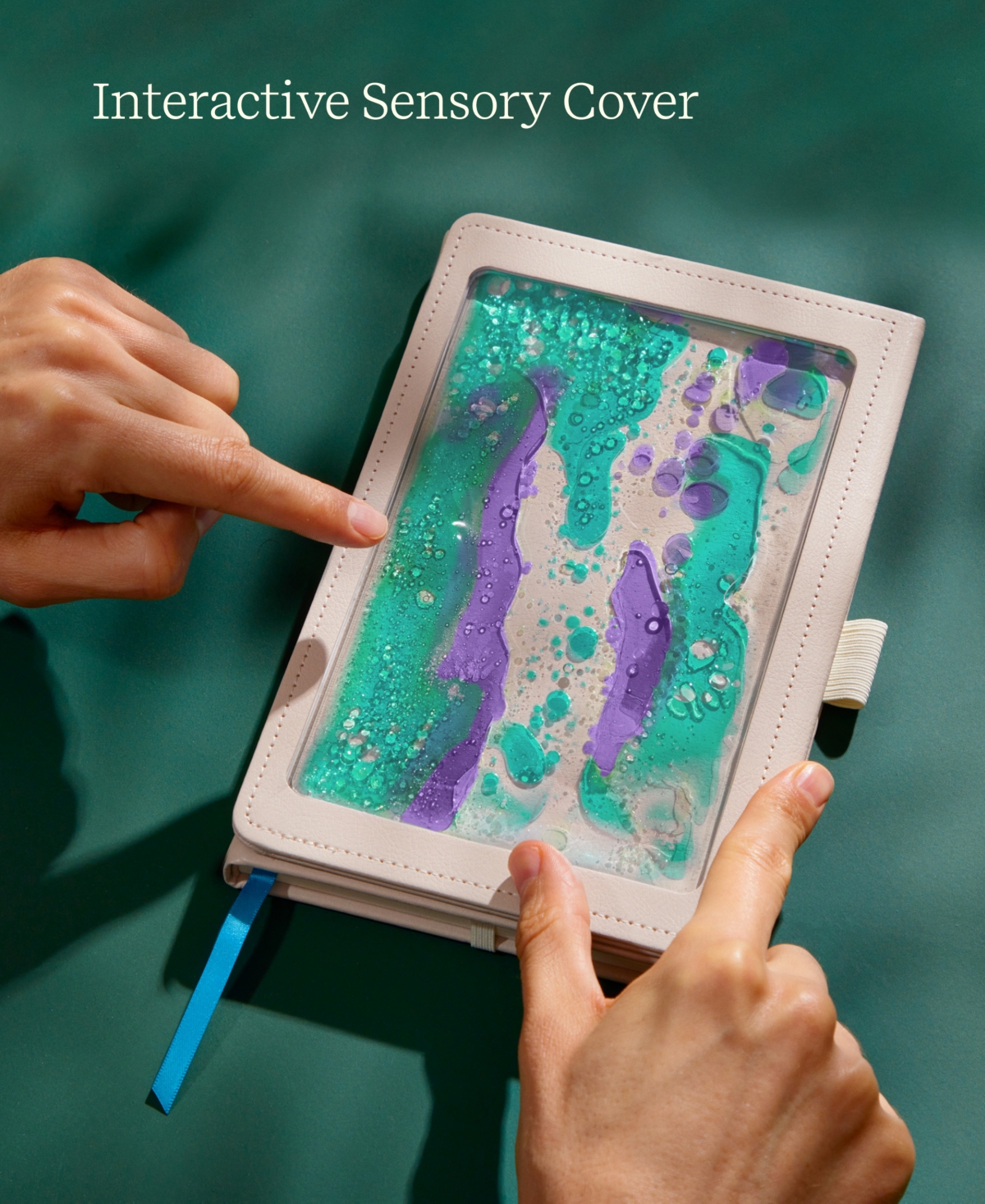 Lifelines "shake It Up" Sensory Journal With Tactile Cover Embossed Paper In Multi Colored