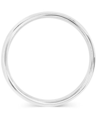 High-Polished Finish Comfort Fit Dome Stack Band