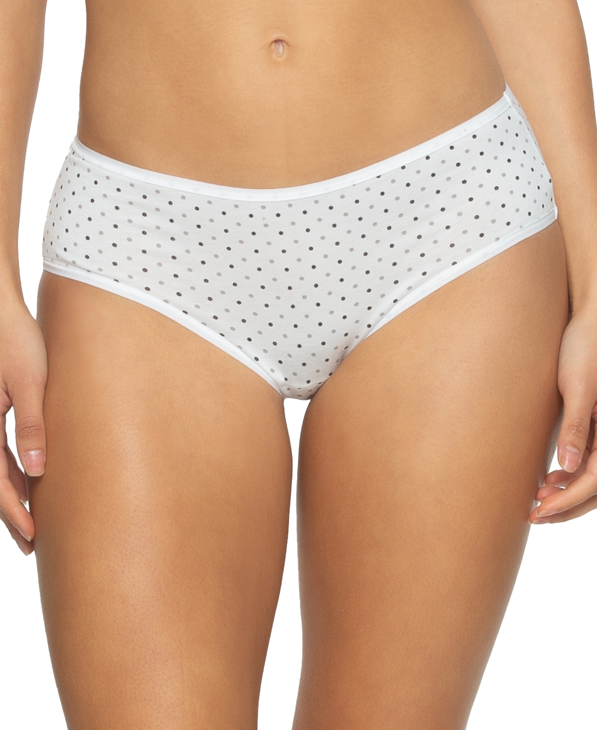 Women's 5-Pk. Hipster Underwear 650180P5, Created for Macy's - Wmn/wht/br