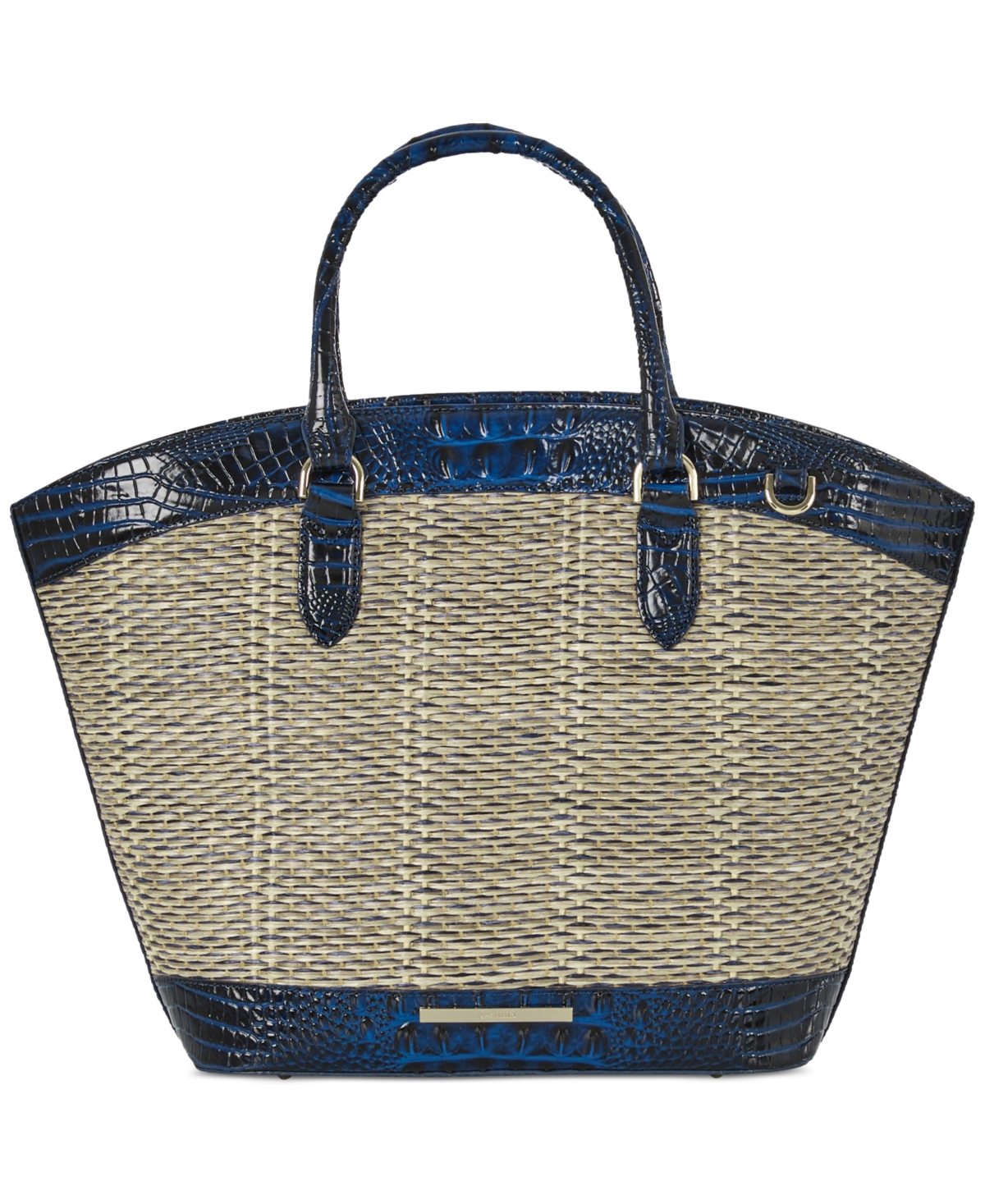 Jeanne Anchor Boathouse Leather Tote - Anchor