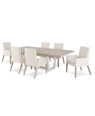 Stratum 7pc Dining Set (Table + 6 Chairs)