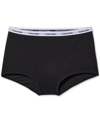 Women's Modern Logo Mid-Rise Boyshort Underwear QD5195