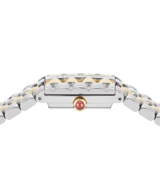 Salvatore Women's Swiss Two-Tone Stainless Steel Bracelet Watch 19x30mm