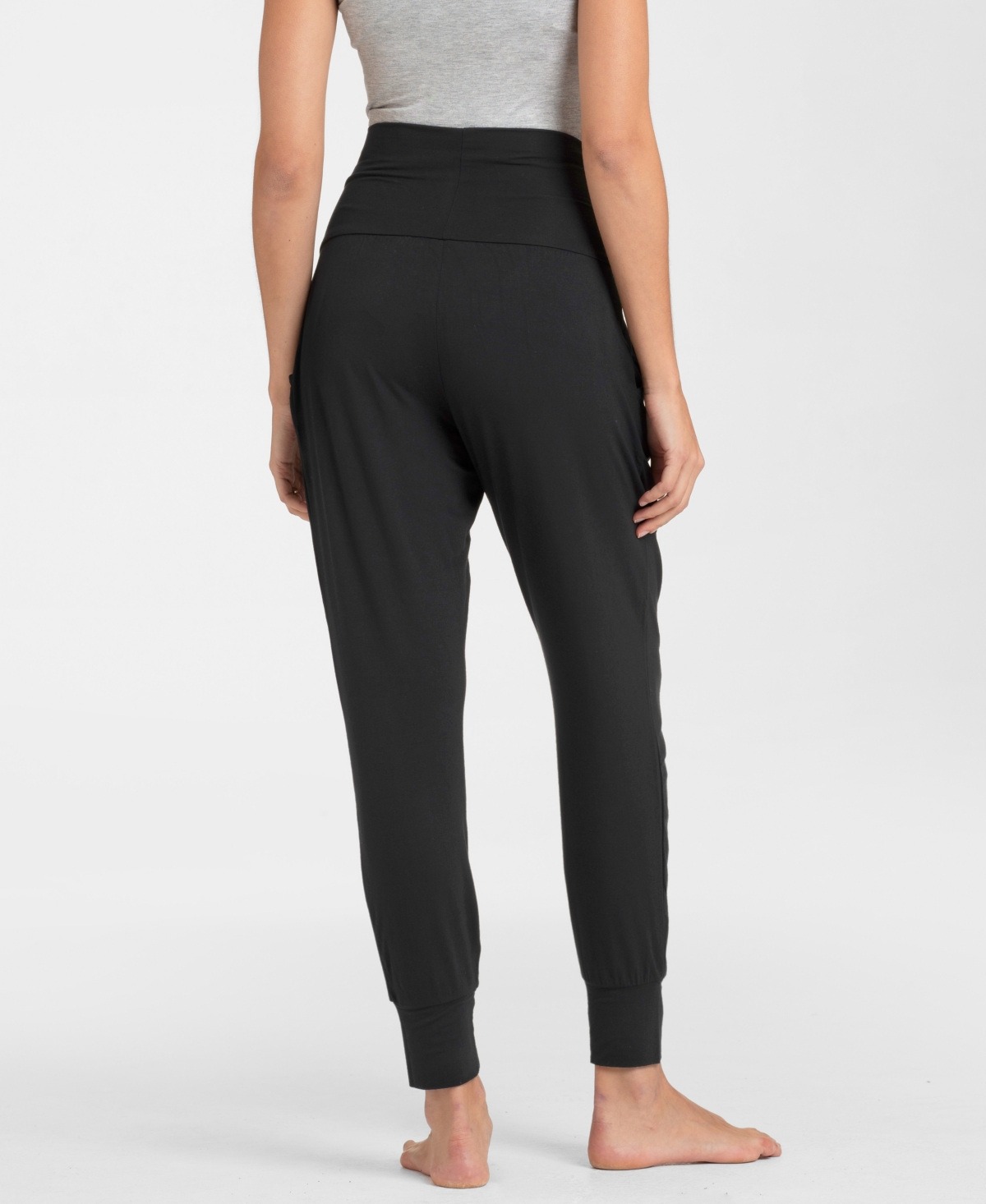 Shop Seraphine Women's Ultra-soft Black Maternity And Nursing Loungewear Set