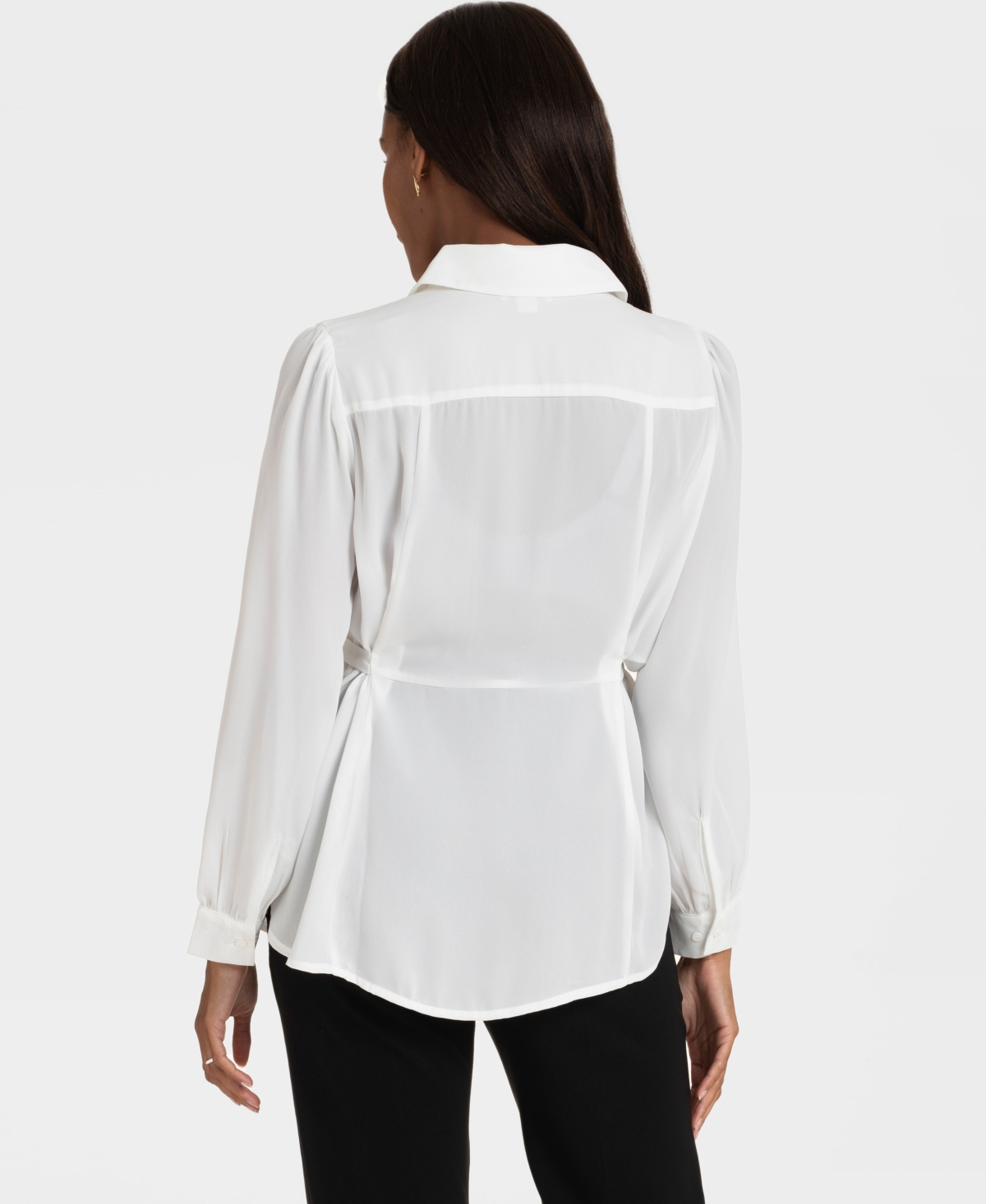 Shop Seraphine Women's Maternity, Nursing And Pumping Blouse In Ivory