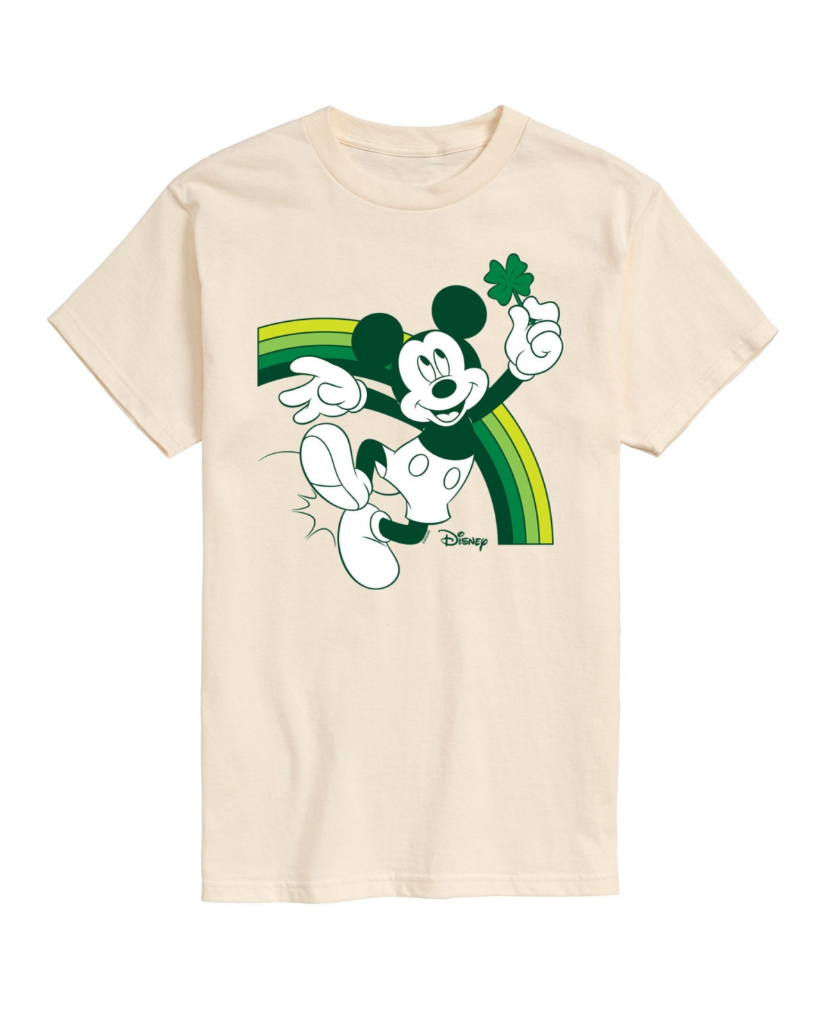 Men's Disney Standard Short Sleeve T-shirts - White
