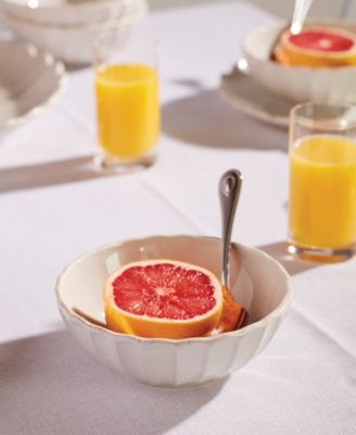 French Perle Scallop Dinnerware Collection