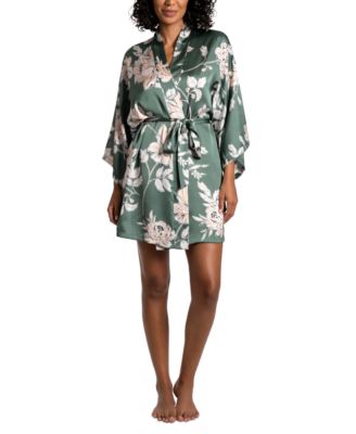 Midnight Bakery - Women's Fiji Floral Self-Tie Robe