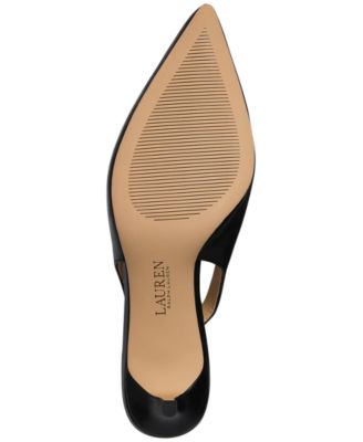 louren ローレン　pointed toe pumps ブラウン Saint Laurent Instinct Pump in Roast Brown | FWRD