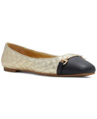 ALDO - Women's Leanne Quilted Hardware Slip-On Ballerina Flats