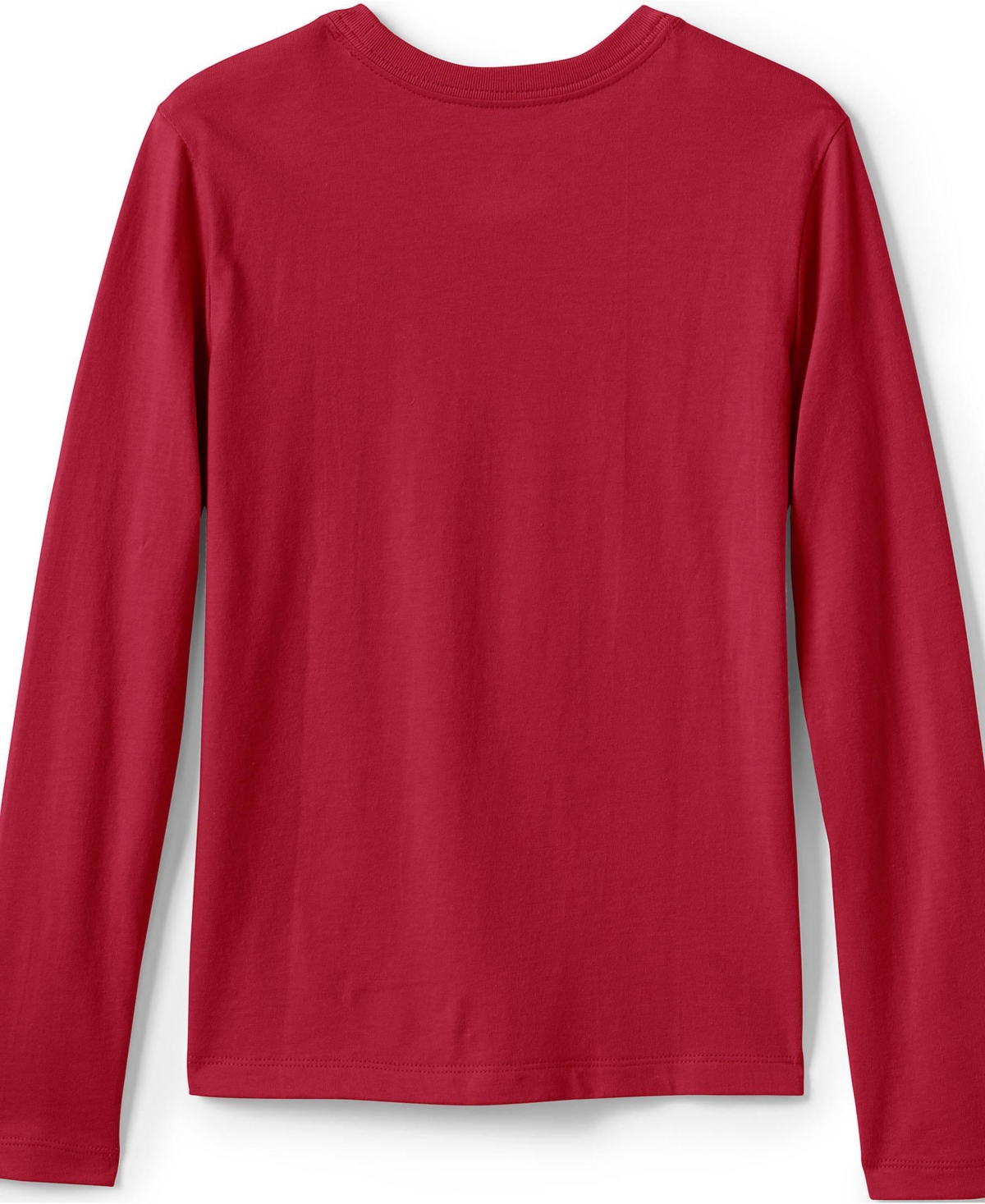 Lands' End Girls School Uniform Long Sleeve Essential T-shirt