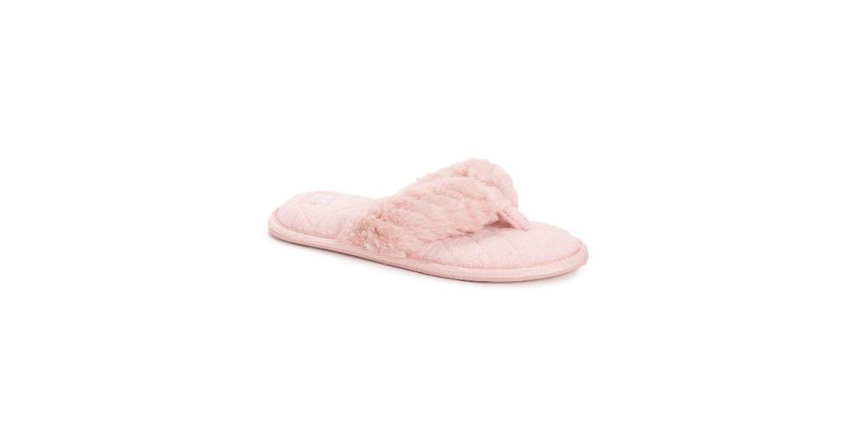 Muk Luks Women's Maren Thong Slippers