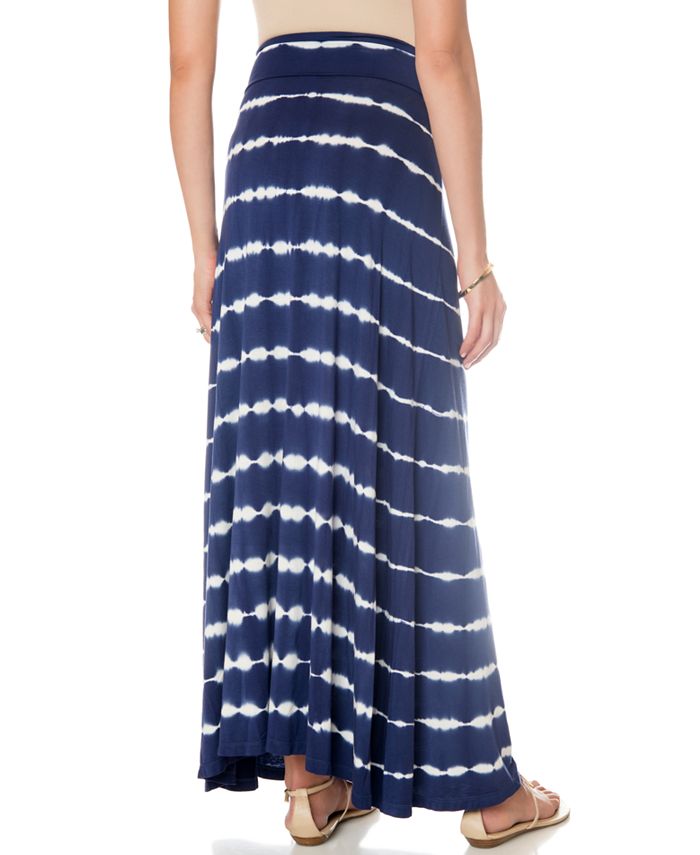 Design History Maternity Tie-Dyed Maxi Skirt - Macy's