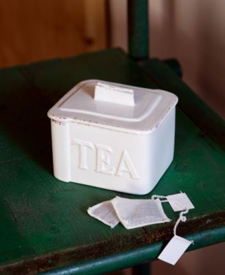 Lastra White Tea Canister