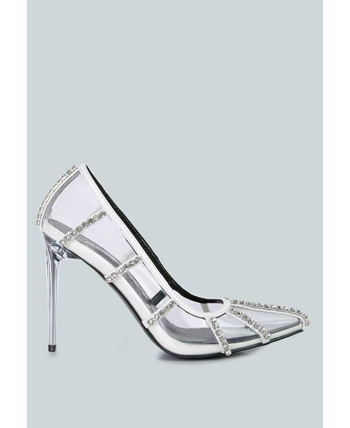 Clear online heels macy's