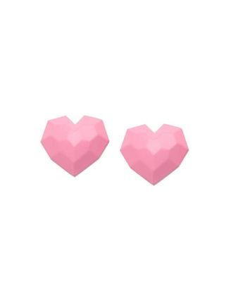 Women's Heart Stud Earrings