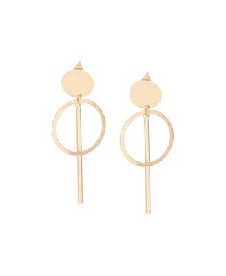 Women's Circular Drop Earrings