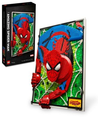 Photo 1 of **ONLY COMES WITH ONE SET, MISSING OTHER PIECES**  LEGO® Art 31209 The Amazing Spider-Man Toy Building Set