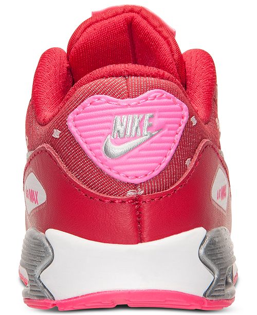 Nike Toddler Girls' Air Max 90 Print Running Sneakers from Finish Line