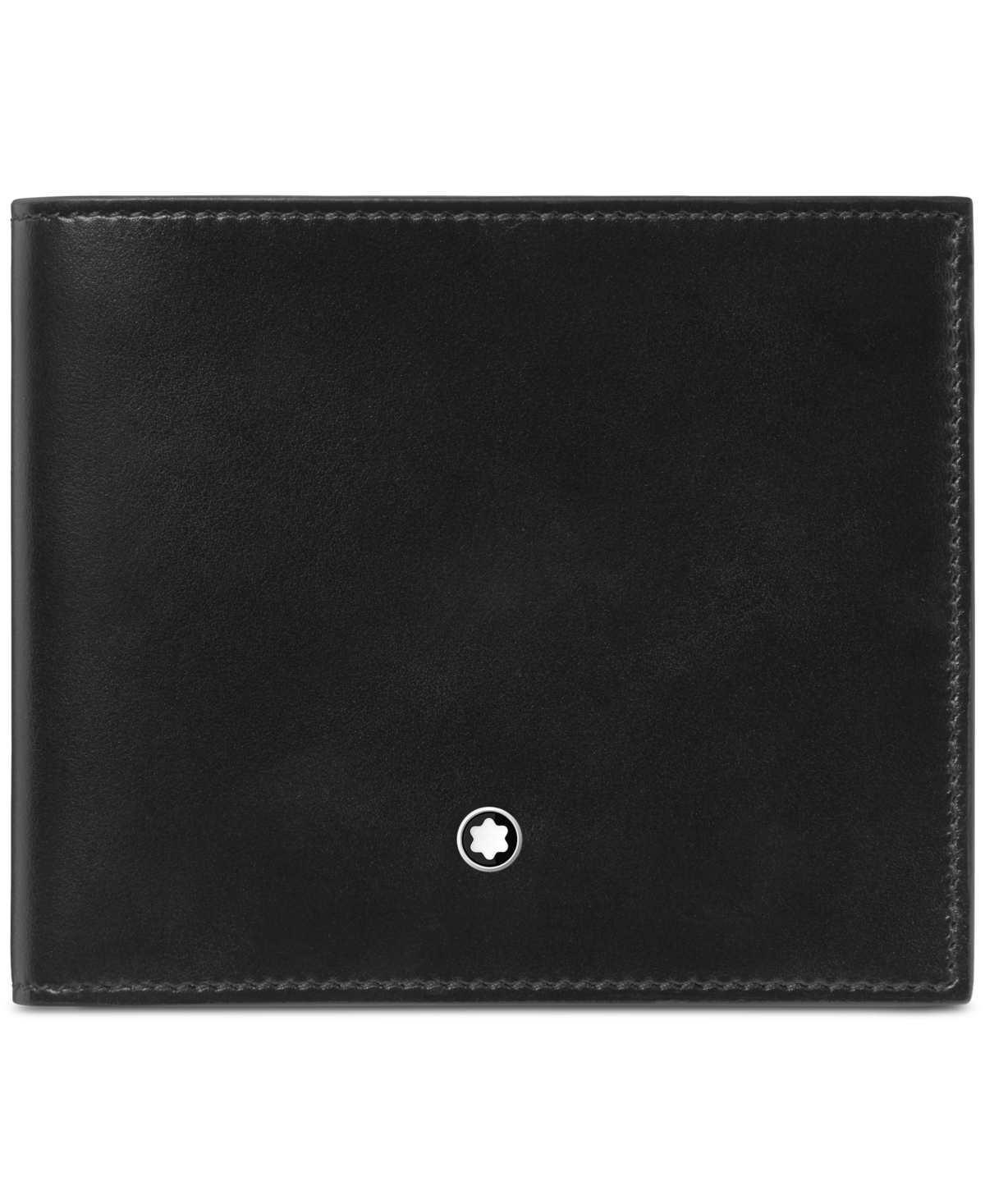 Montblanc Meisterstuck 6cc Leather Wallet In Black