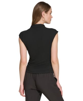DKNY - 未使用 DKNY pure コットン ニット 楽天市場】DKNY（カラーブラック）（ニット・セーター｜トップス