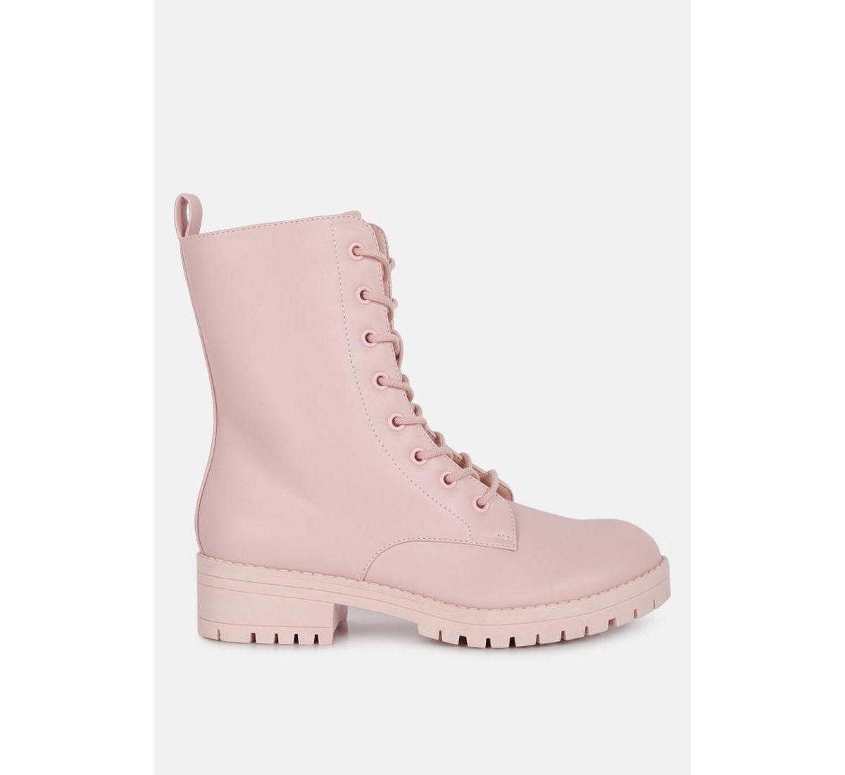 Women's Geneva high top boot - Pink