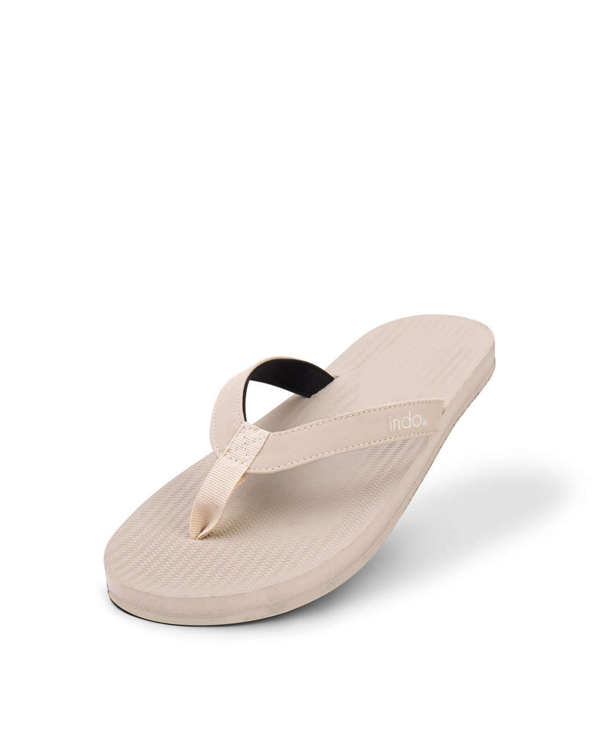 Indosole Women's Flip Flops Sneaker Sole -sea salt